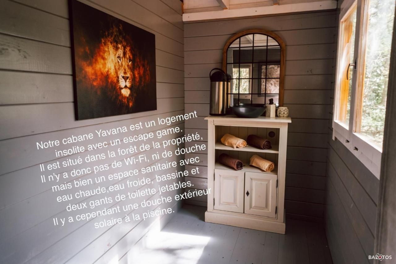 Cabane Insolite Avec Escape Game Saint-Évarzec Exterior foto
