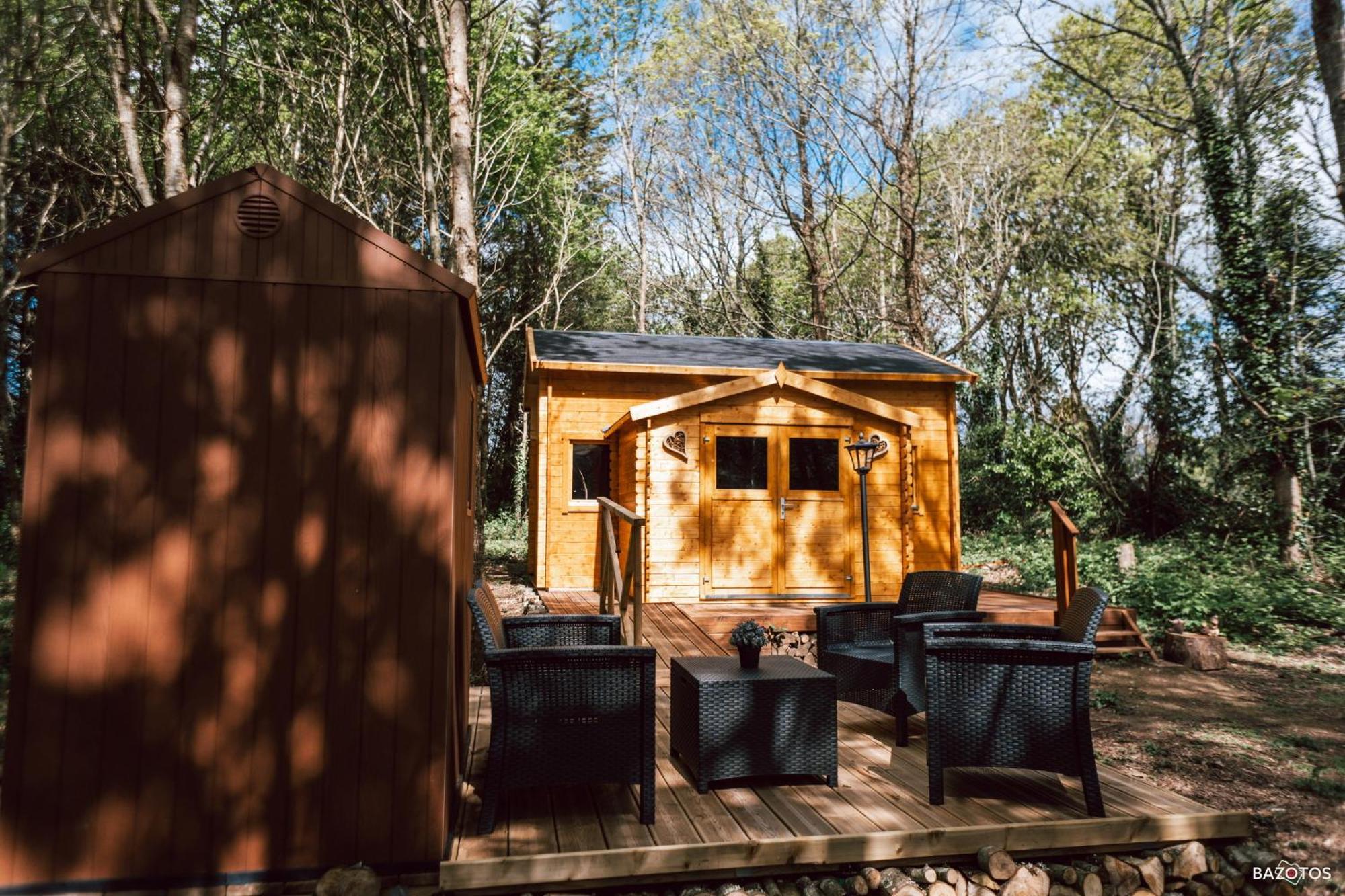 Cabane Insolite Avec Escape Game Saint-Évarzec Exterior foto